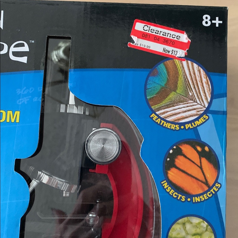 Newton Microscope New In Box Learning Exploring Collect Prepare & Observe - Picture 2 of 15